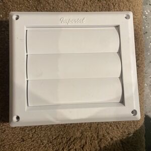 Imperial 4" Vent Cap Lavender White MADE IN USA  LB5861